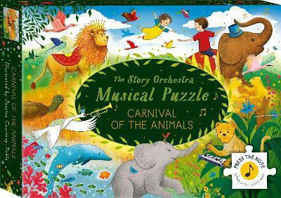 The Story Orchestra Carnival Of The Animals Musical Puzzle Press The Note To Hear Saint-saëns Music 1010