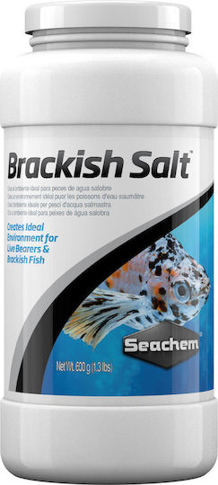 Seachem Brackish Salt Aquarium Wasserbehandlung 0.6kg 159.5260