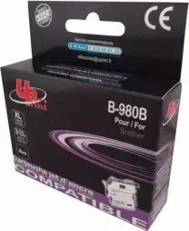 Uprint Συμβατό Μελάνι Εκτυπωτή InkJet Brother B-980B / LC-980BK 15ml Μαύρο 1τμχ