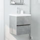 vidaXL Waschtisch ohne Waschbecken L41xB38.5xH45cm Gray