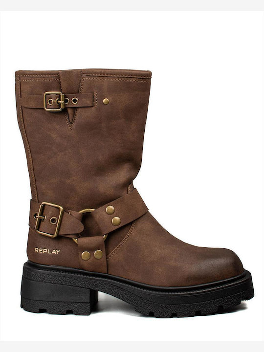 Replay Women's Ankle Boots Brown