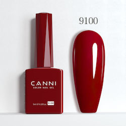 Canni Hema Free Ημιμόνιμο Βερνίκι Νυχιών Red Ox...