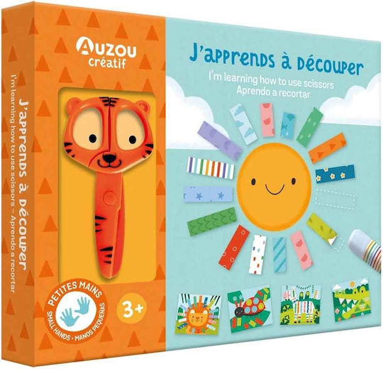 Auzou Χαρτοκοπτική My Artistic Kit για Παιδιά 3+ Ετών