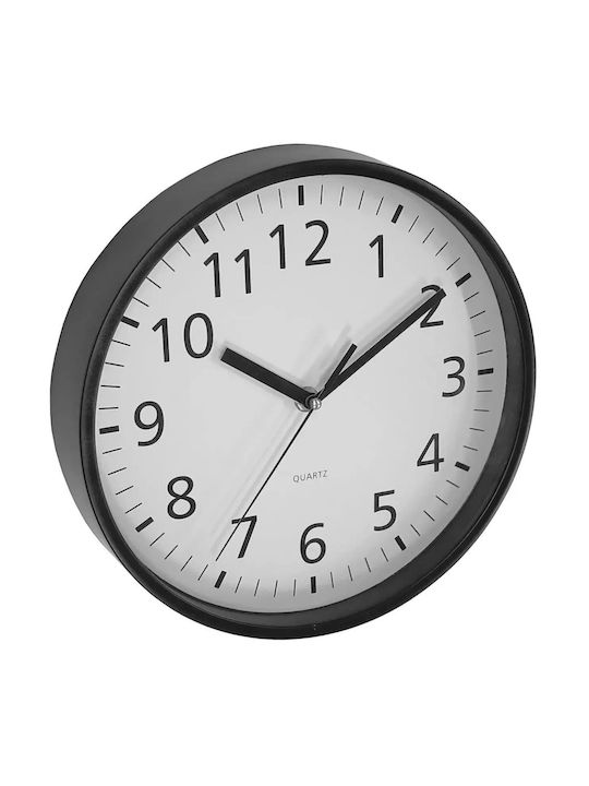 Asi Collection Wanduhr Schwarz Ø25.5cm