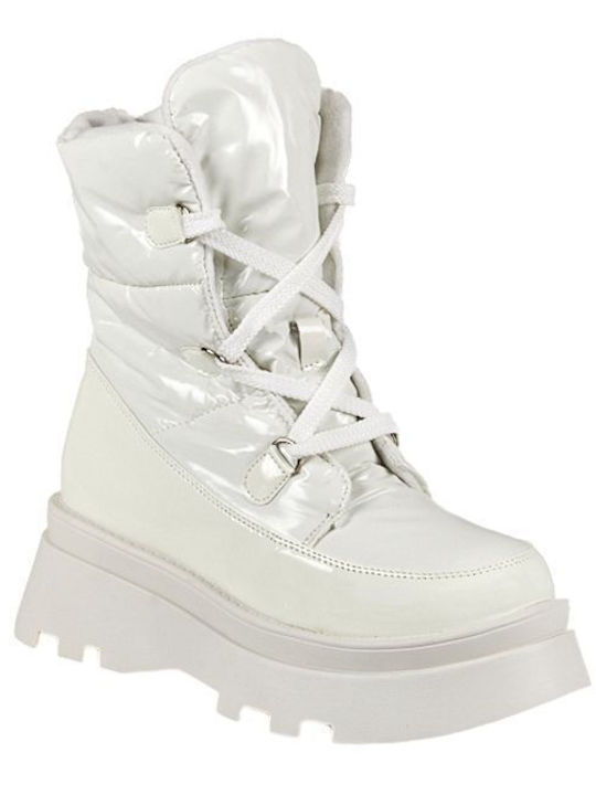 Mitsuko Women's Ankle Boots White