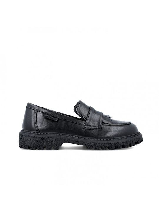 Garvalin Girls Moccasins Black