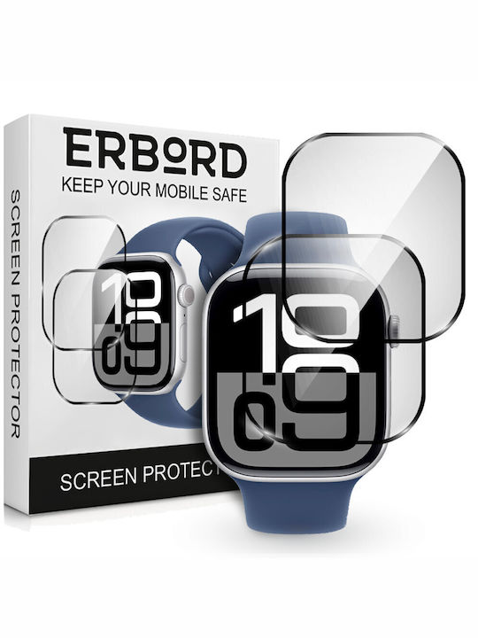 2x Hybrid Glass Erbord Apple Watch 10 42mm