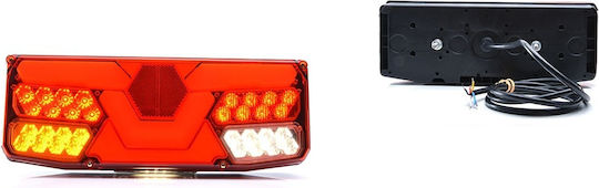 Multifunctional Led Lamp Left Rear 1059 W138dl 12v-24v 7 Functions Was