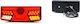 Multifunctional Led Rear Lamp 1062 W138dp 12v-24v 6 Functions Was