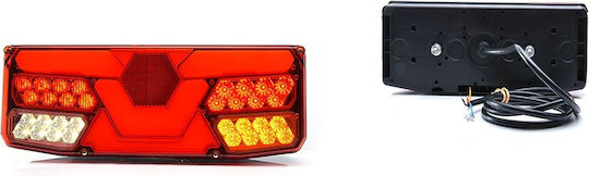 Multifunctional Led Rear Lamp 1062 W138dp 12v-24v 6 Functions Was
