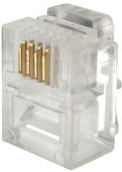 Solarix RJ11 Cat3 UTP-Stecker 6P4C