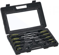 Hr Set 10 Screwdrivers Cr-v