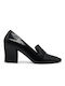 Pumps mit mittelhohem Absatz Schwarz