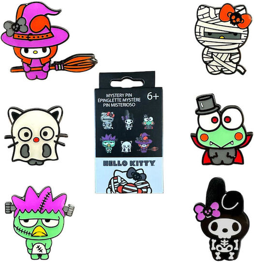 Loungefly Разнообразни Слепи Кутии Емайлови Значки Sanrio Hello Kitty Хелоуин 12 Броя