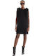 Summer Mini Dress for Wedding - Christening with Tulle Black