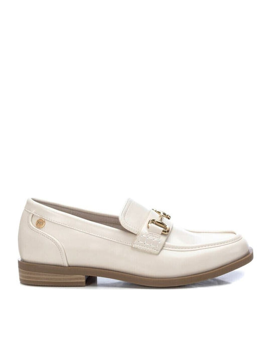 Xti Women's Loafers in Beige Color