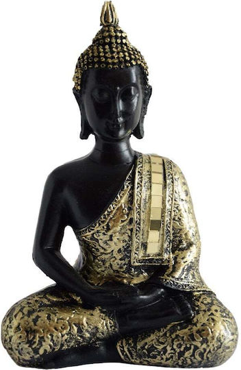 Dekorativer Buddha aus Polyresin 15cm 1Stück