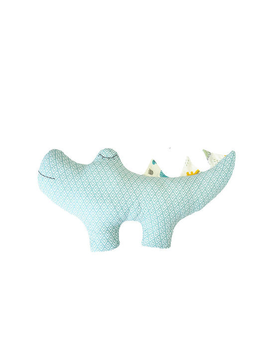 Bunny Bebe Handmade Pernă Decorativă pentru Pătuț Crocodil Verde