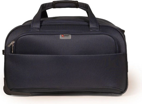 Cardinal Sack Voyage 46.6lt Navy Blue with Wheels Fabric L49xW28xH30cm