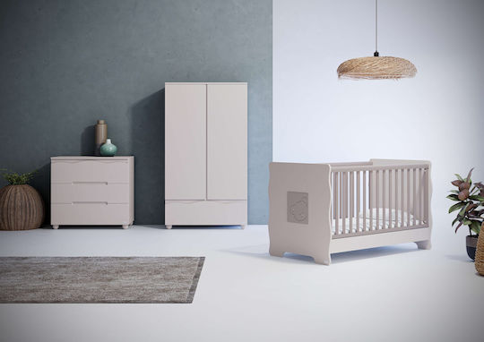 Casababy Kinderzimmer-Set Bett Kommode Winnie