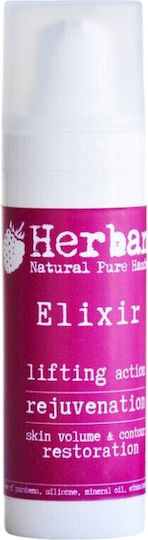 Herbana Serum Hidratare & Anti-îmbătrânire Pentru Față cu Acid Hialuronic & Colagen pentru Tonifiere & Revitalizare 50ml