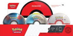 Pokemon Pokeball Tin 2024 Ball Tin 2024 Διάφορα Σχέδια