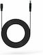 Ezviz Outdoor Extension Power Cable Ip Cameras 1× Dc 5.5 Mm Male 1× Dc 5.5 Mm Female Length 10m Black