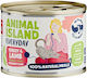 Animal Island Wet Food for Adult Cats in Cans with Turkey Gluten-Free 200gr