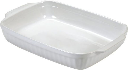 Ceramica Rectangular Bakeware Tins & Trays Oven Dish 30 X 18 X 6.5 Cm