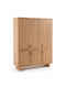 Lanko Triple Door Wardrobe 150x59.2x200cm