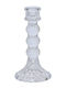 Glas-Kerzenhalter Transparent Ø8xh15cm Kaemingk 608864