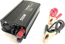 Eurocase AC DC Voltage Converter 12V 230V 500W USB