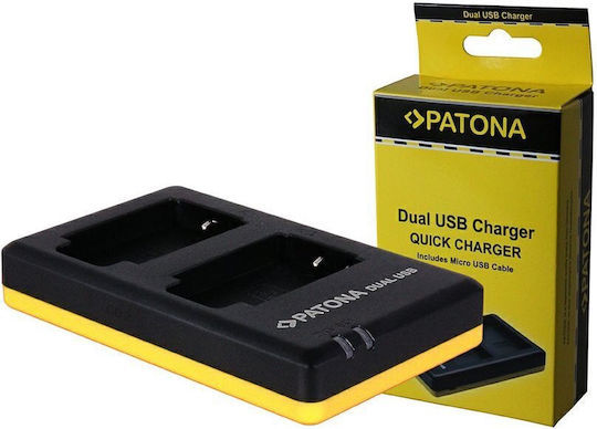 Patona Double Battery Charger Compatible with Olympus