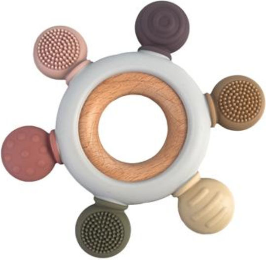 Magni Magni Teether Rudder Inel de dentiție din lemn
