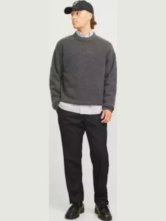 Trousers Elastic in Loose Fit Black