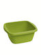 Square Bowl 14l Green