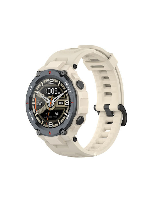 Techsuit Armband Silikon Weiß (Amazfit T-Rex)