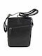 Leather Men's Bag Shoulder / Crossbody Black