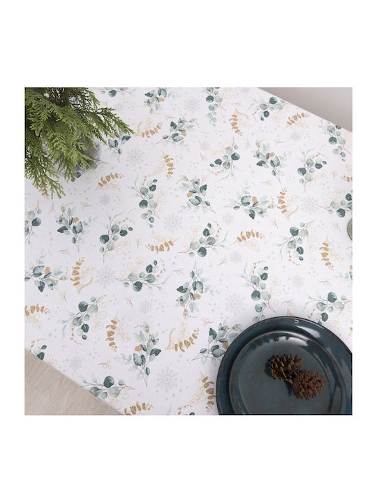 Dimeco Christmas Tablecloth Green L140xW220cm.