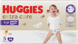 Huggies Extra Care No. 5 for 12-17kgkg 34pcs Huggies Extra Care No. 5 for 12-17kgkg 34pcs