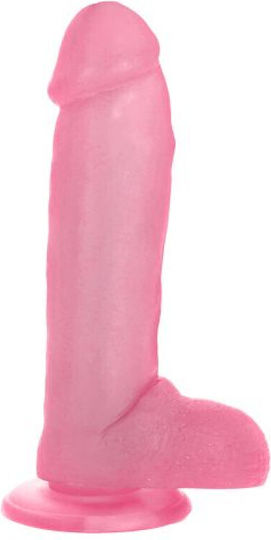 Toyz4lovers Реалистично дилдо с Топки и Вендуза Розов 31см