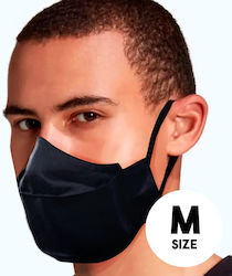 Mocco Textile Two-Layer Reusable Masks Size M Black Mocco Textile Two-Layer Reusable Masks Size M Black
