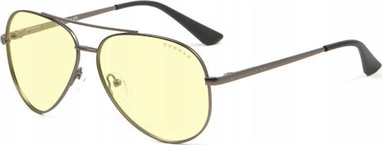 Gunnar Maverick Gunmetal Silber Home Office Brille
