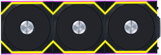 Lian Li UNIFAN SL Ventilator Pentru Carcasă Wireless 120mm (2000rpm / 64.05cfm) cu Iluminare RGB 3 Bucăți