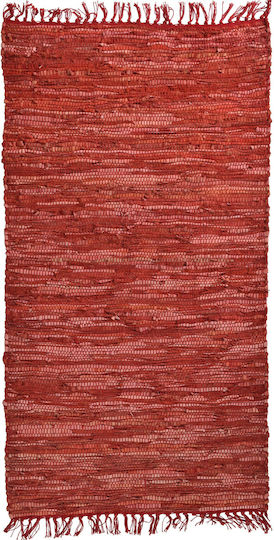 Viokarpet Teppich Rechteckig Leder Red