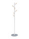 Pakketo Metallic Coat Rack White Ponziele 37x37x174cm