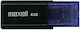 Maxell 4GB USB 2.0 Stick Schwarz