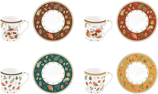 Marva Set Coffee Cups 4 Pieces