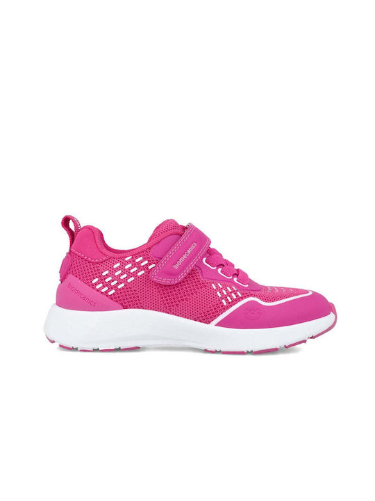 Biomecanics Kids Sneakers with Scratch Fuchsia