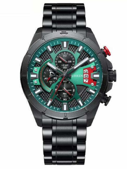 Curren Herrenuhr 23mm Chronograph Batterie mit ...